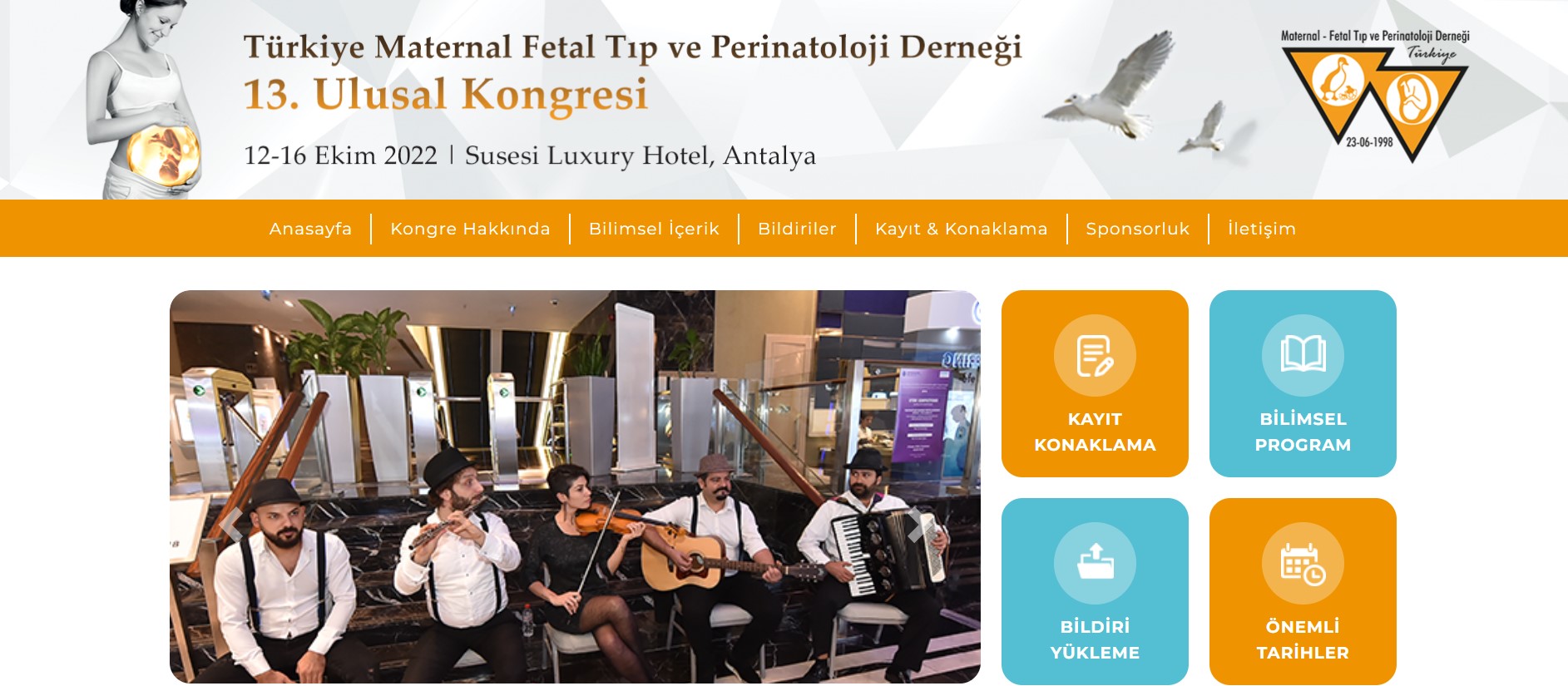 Türkiye Maternal Fetal Tıp ve Perinatoloji Derneği 13. Ulusal Kongresi